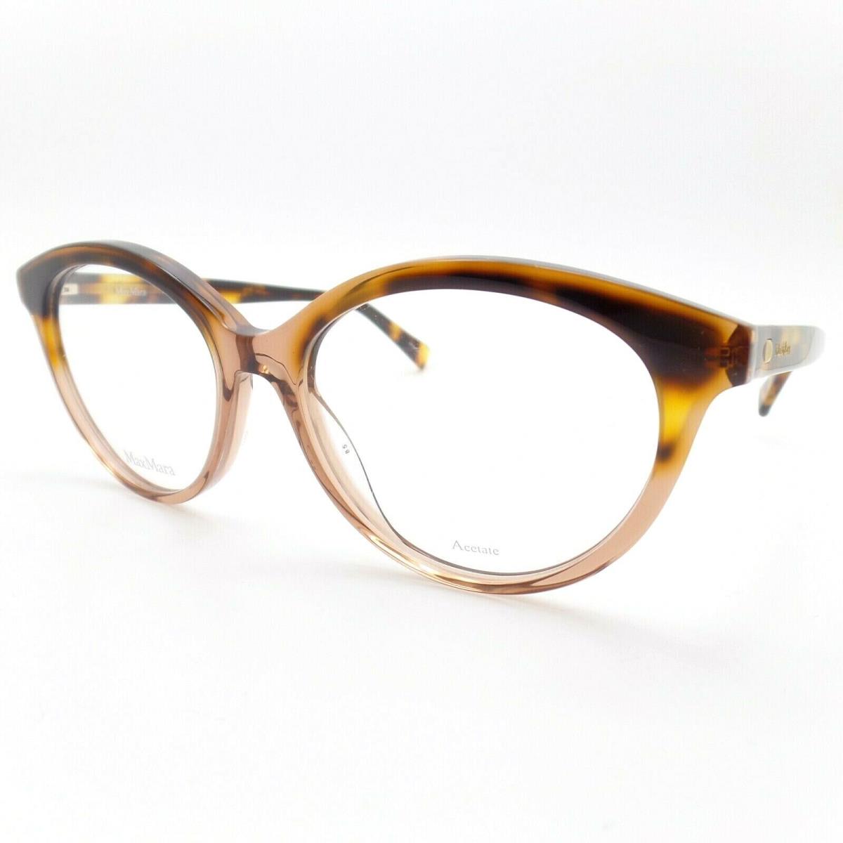 Max Mara MM 1344 Xnz Beige Havana 52mm Eyeglass Frame