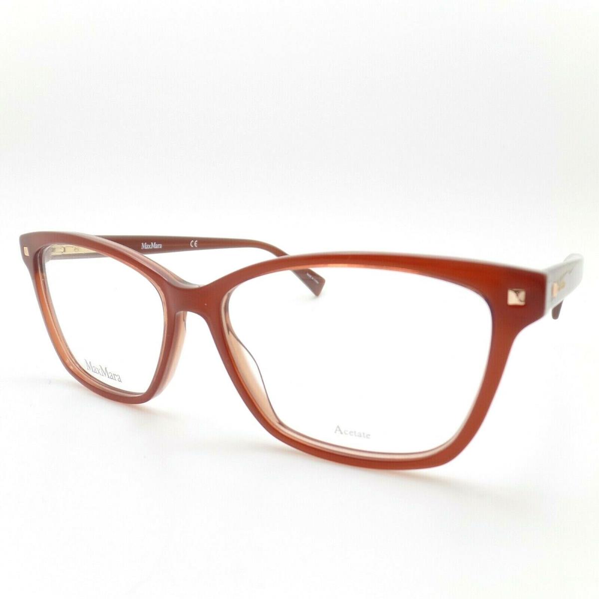 Max Mara MM 1407 2LF Brick Coral 53mm Eyeglass Frame