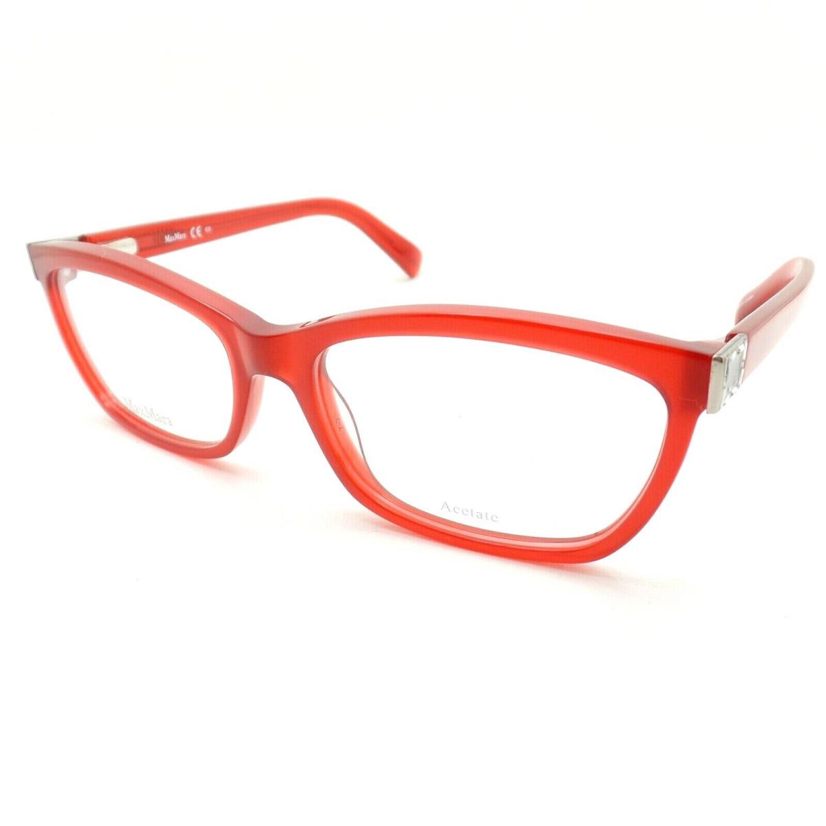 Max Mara MM 1151 Q67 Cherry Red 53mm Eyeglass Frame