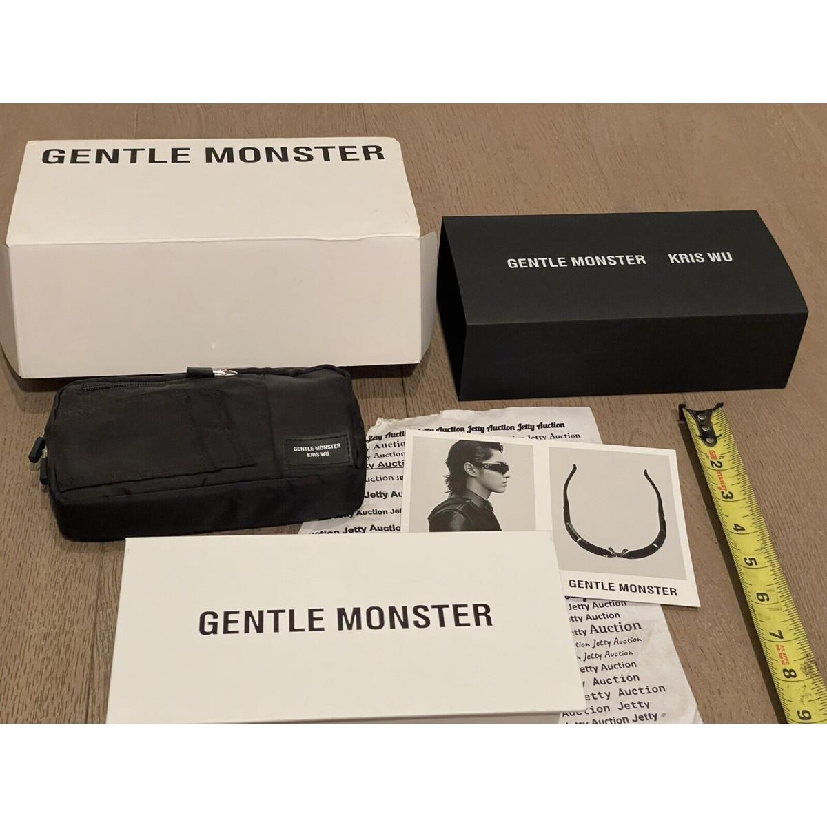 Gentle Monster Chris Kris Wu Sunglasses Gentle Wu Collection Rare Gw001 Black