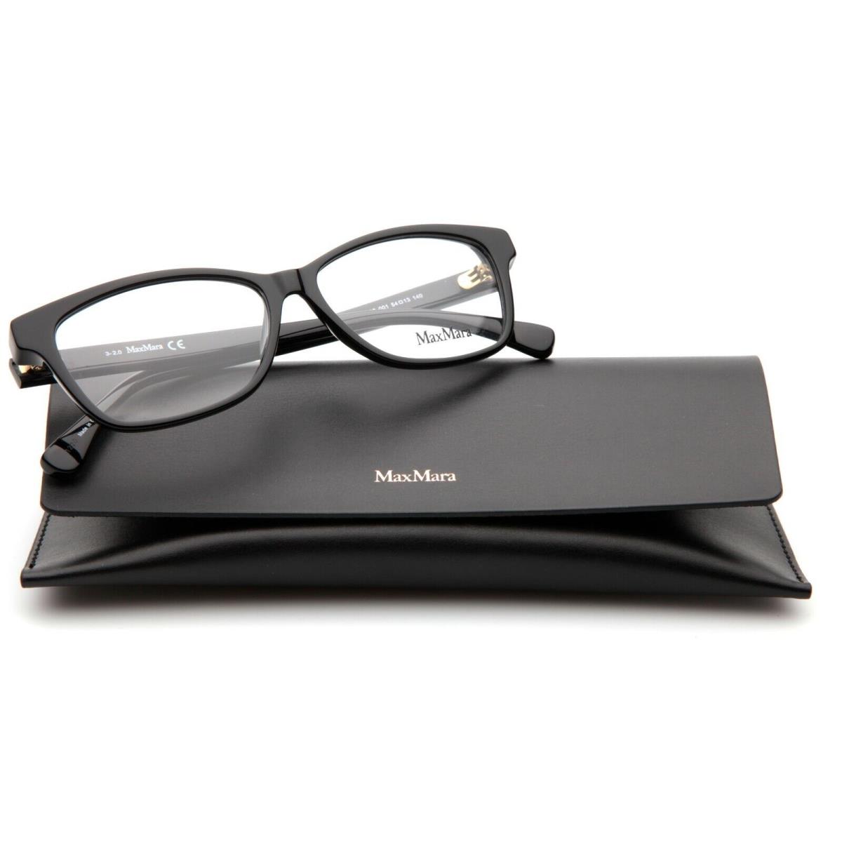 Max Mara MM5013 001 Black Eyeglasses Frame 54-13-140mm B36mm