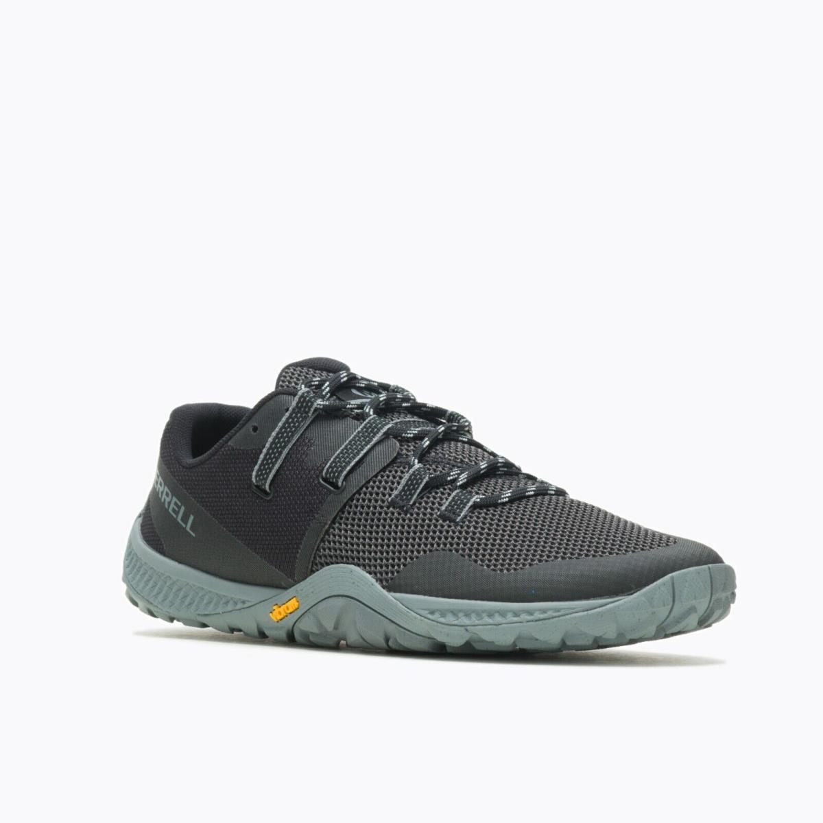 Merrell Men`s Trail Glove 6 Shoes- Black Size 14