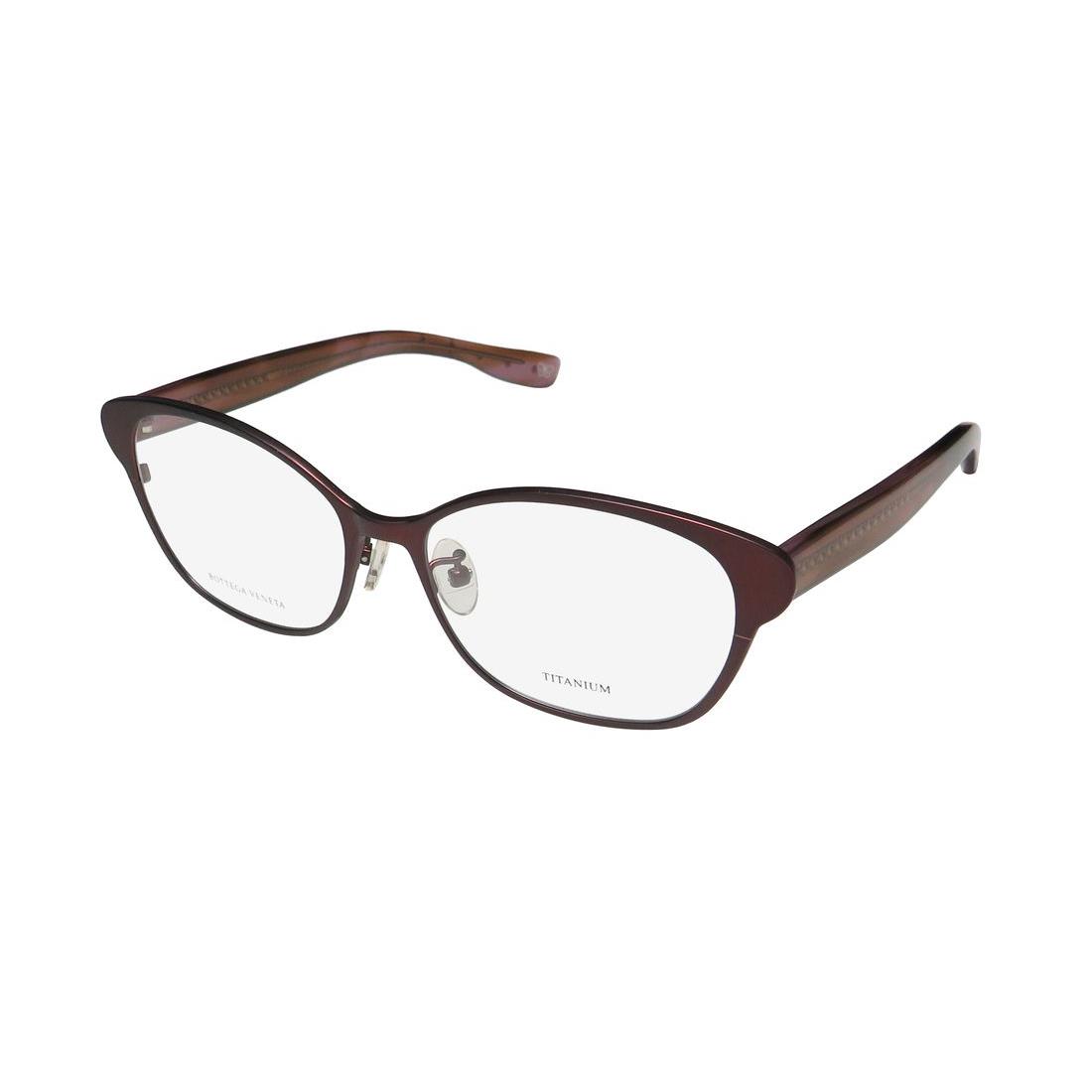 Bottega Veneta BV6505J Cat Eye Titanium Made IN Japan Hot Eyeglass Frame/glasses