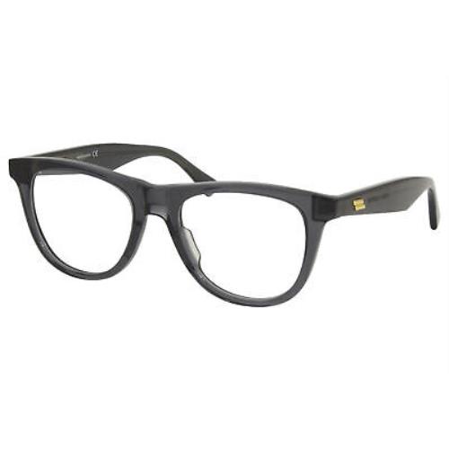 Bottega Veneta New-classic BV1019O 004 Eyeglasses Men`s Grey Optical Frame 51mm