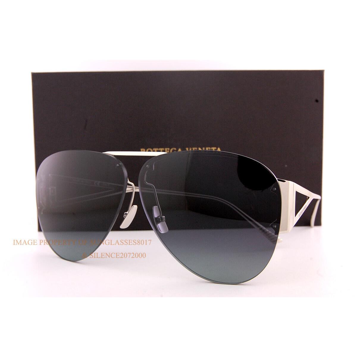 Bottega Veneta Sunglasses BV 1066/S 001 Silver/grey Gradient For Women