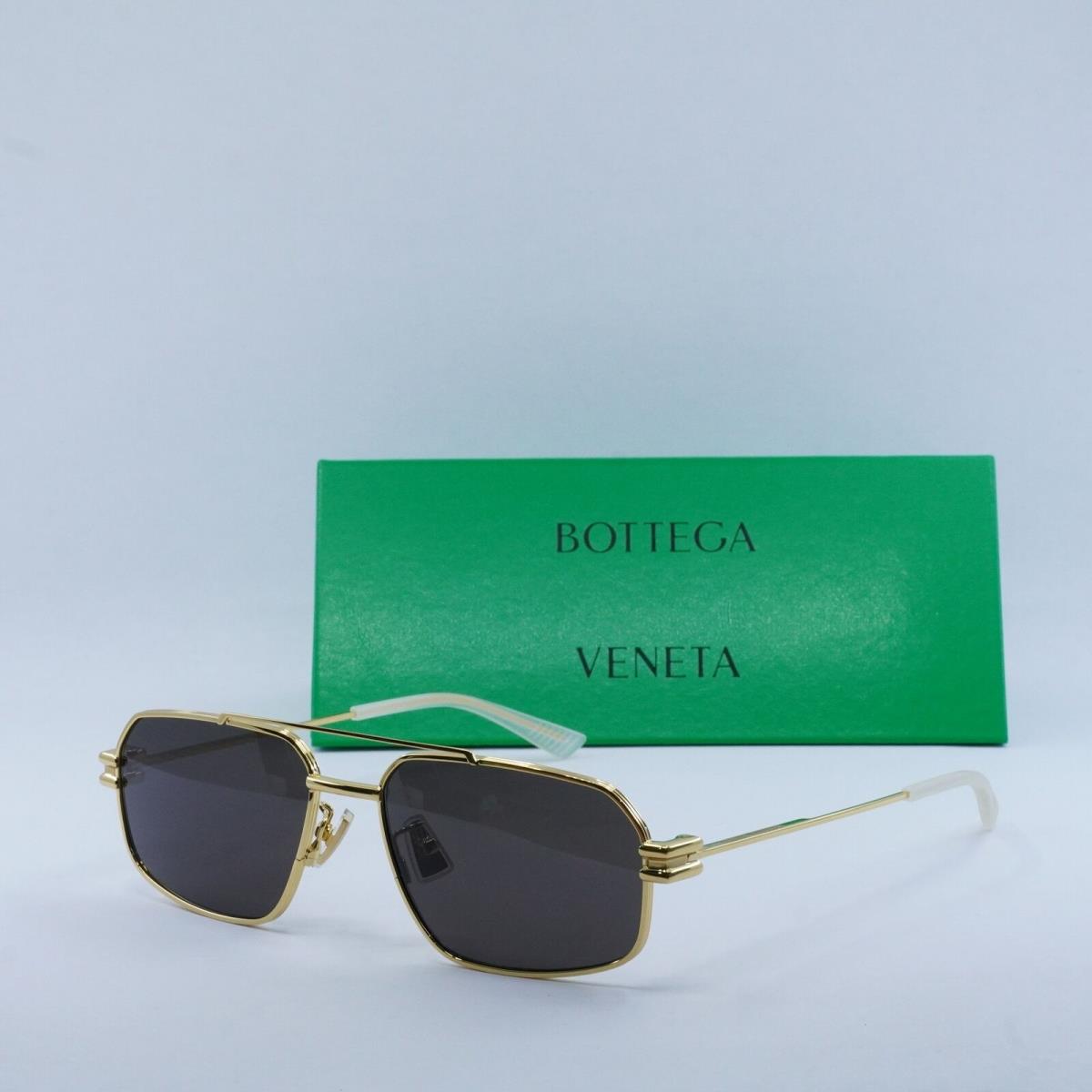 Bottega Veneta BV1128S 002 Gold/grey 58-17-145 Sunglasses