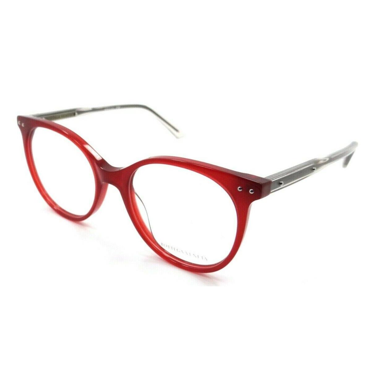 Bottega Veneta Eyeglasses Frames BV0081O 003 50-18-145 Red / Pink Made in Italy