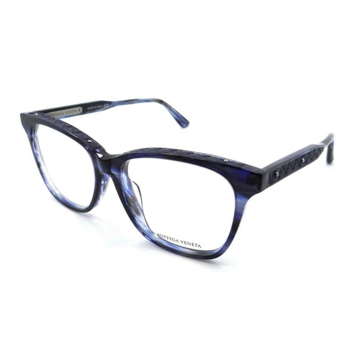 Bottega Veneta Eyeglasses Frames BV0070OA 003 55-15-145 Blue Japan Asian Fit