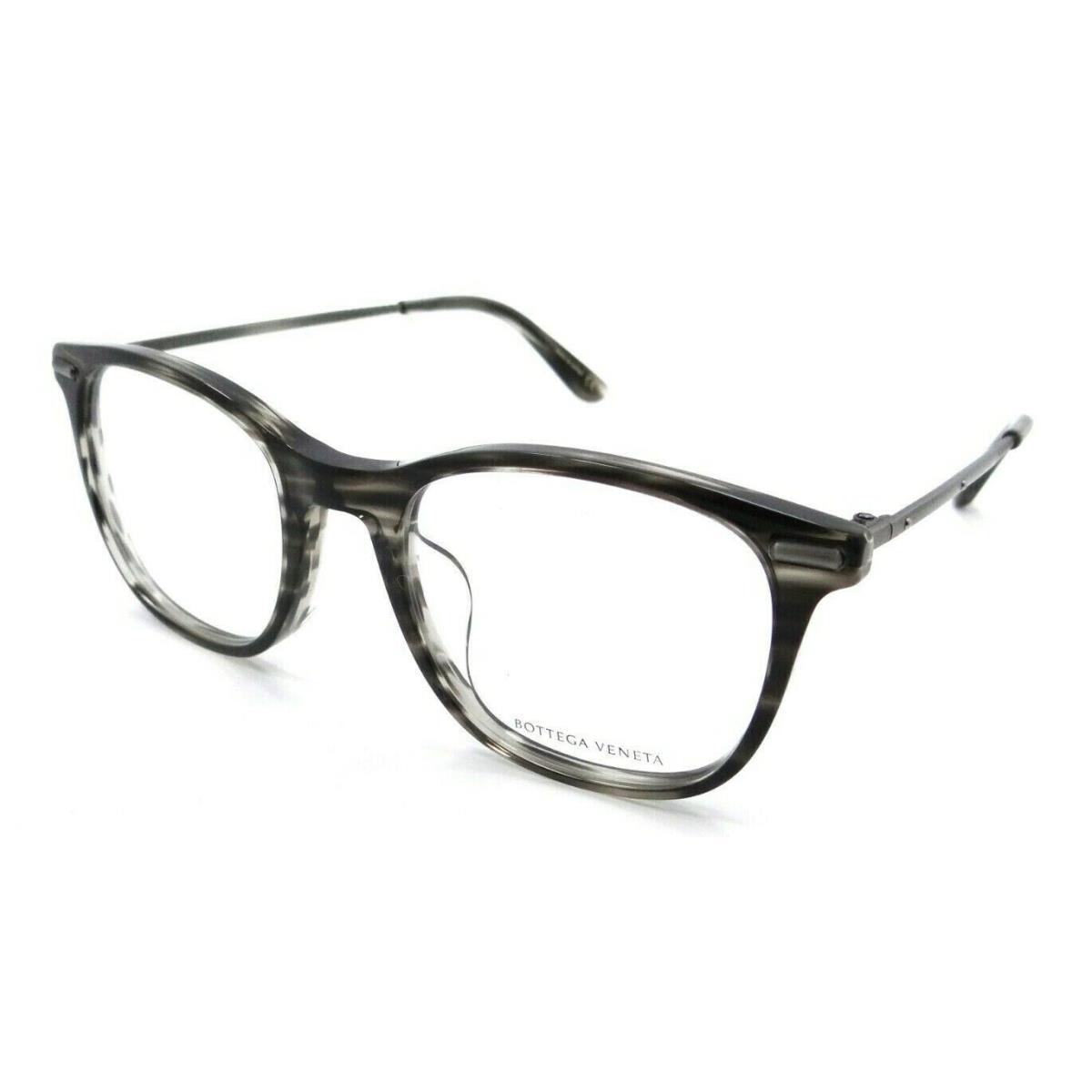 Bottega Veneta Eyeglasses Frames BV0033OA 002 52-21-140 Havana /silver Asian Fit