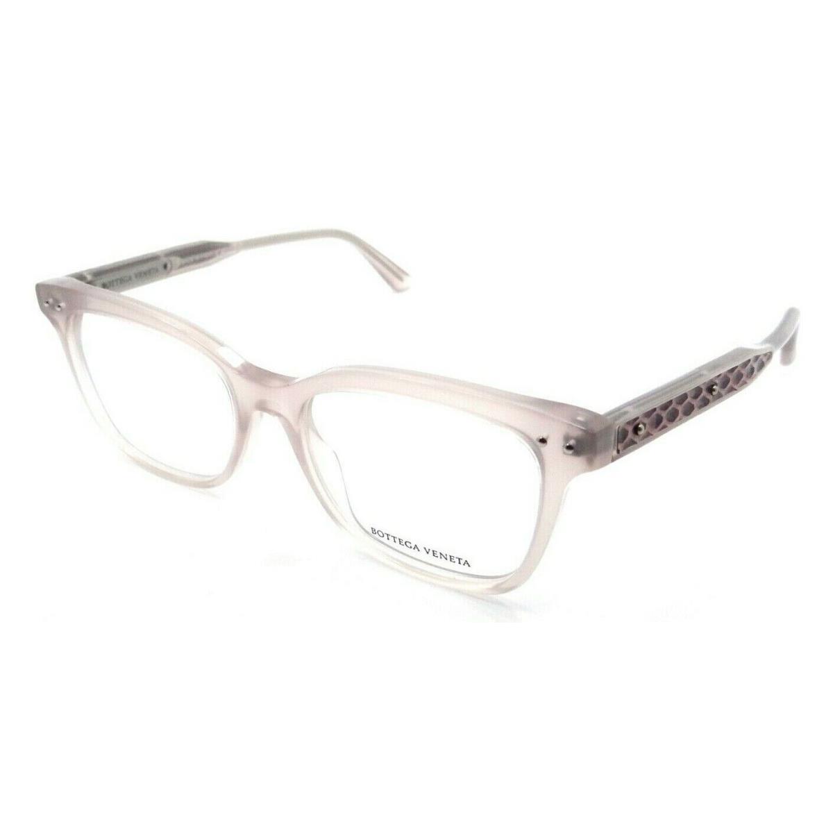 Bottega Veneta Eyeglasses Frames BV0120O 003 50-17-145 Pink Made in Italy