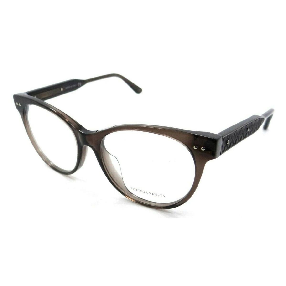 Bottega Veneta Eyeglasses Frames BV0017OA 003 52-16-145 Brown Italy Asian Fit