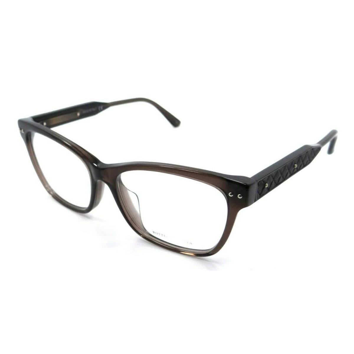 Bottega Veneta Eyeglasses Frames BV0016OA 003 53-15-145 Brown Italy Asian Fit