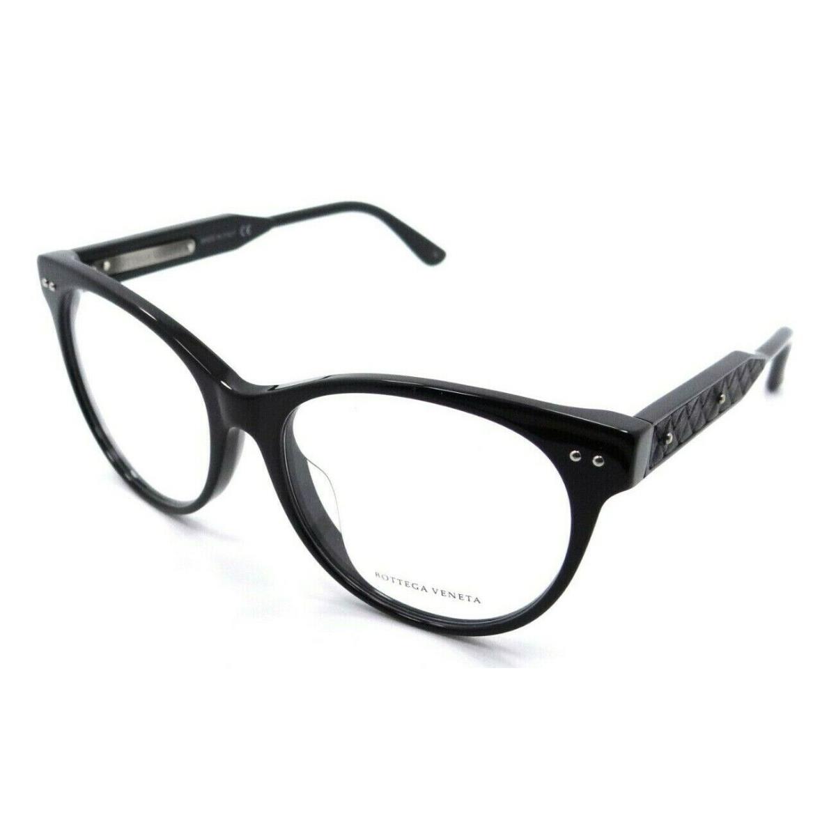 Bottega Veneta Eyeglasses Frames BV0017OA 001 52-16-145 Black Italy Asian Fit