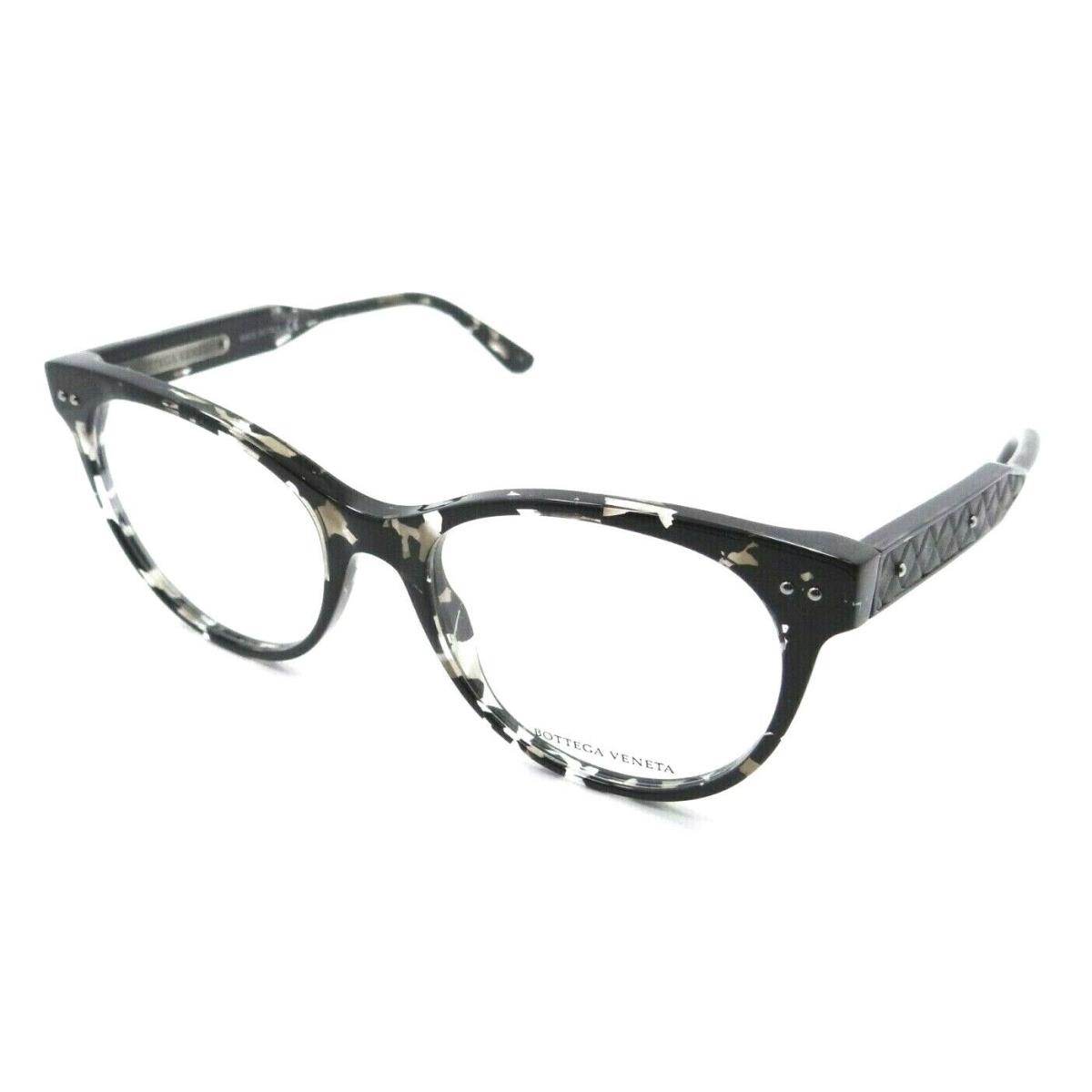 Bottega Veneta Eyeglasses Frames BV0017O 006 52-18-145 Havana / Grey Italy