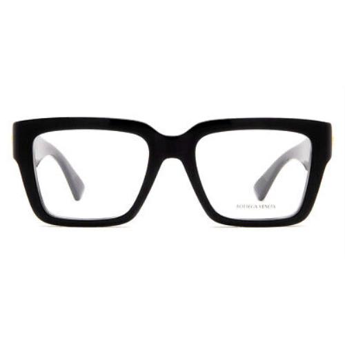 Bottega Veneta BV1153O Eyeglasses Women Black Rectangle 51mm