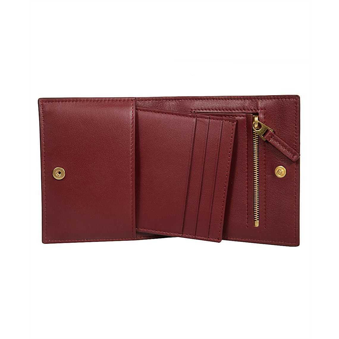 Bottega Veneta 576436 French Calf Brown Leather Wallet w/ Removable Card Holder