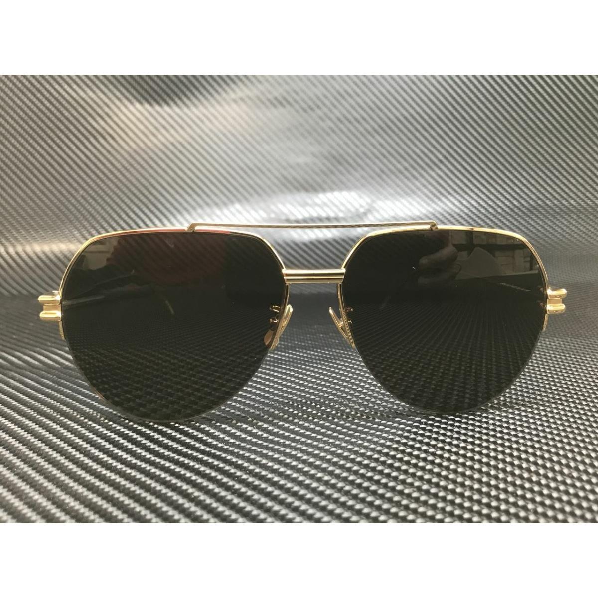 Bottega Veneta BV1046S 002 Gold Pilot 59 mm Women`s Sunglasses