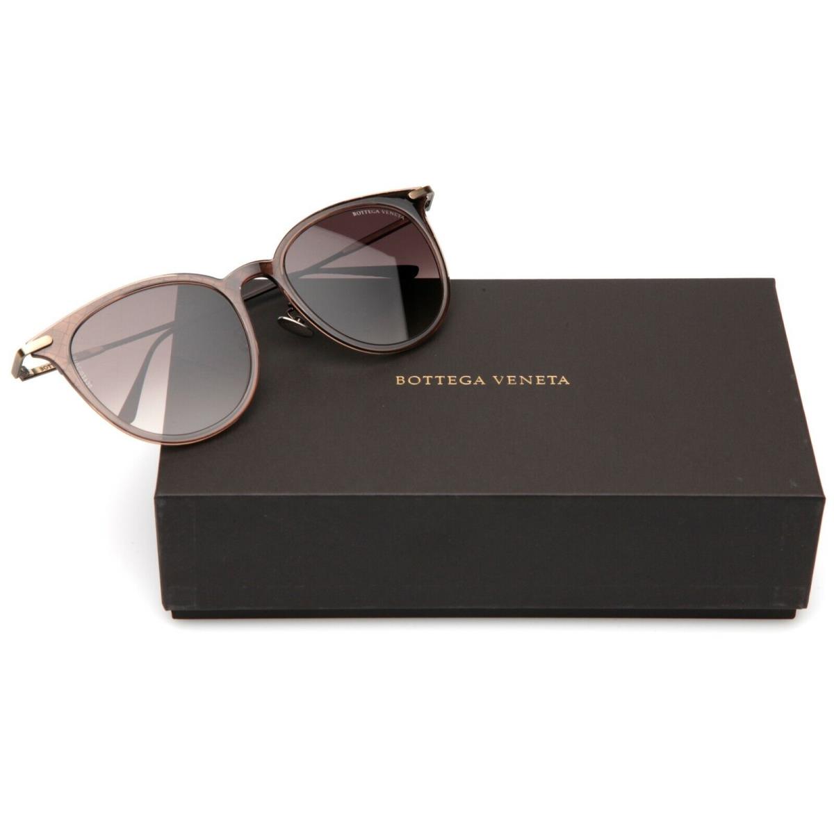 Bottega Veneta BV0222SK 002 Brown-gold-brown Sunglasses 55-20-145mm Italy