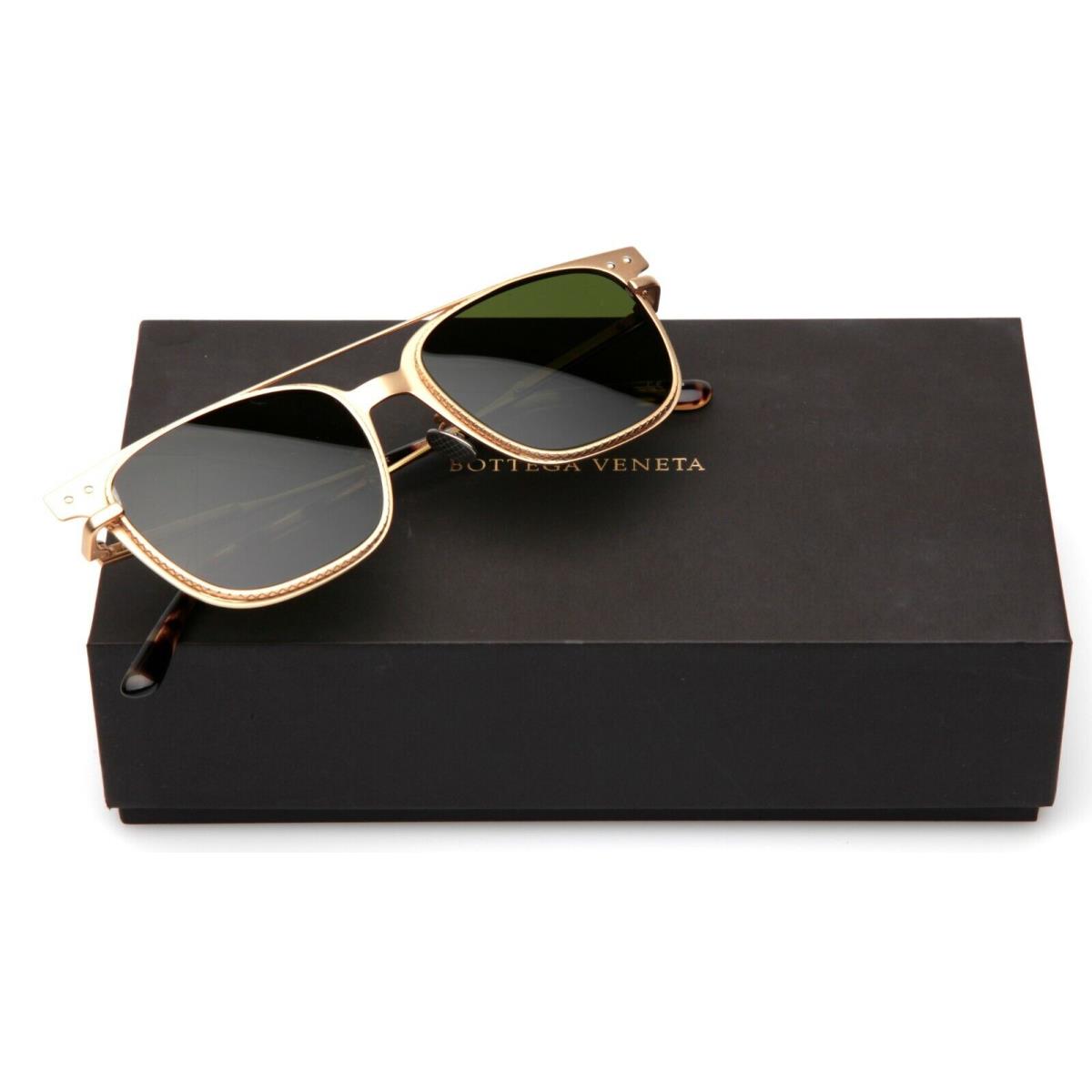 Bottega Veneta BV0095SA 003 Gold Sunglasses 54-19-150mm Italy