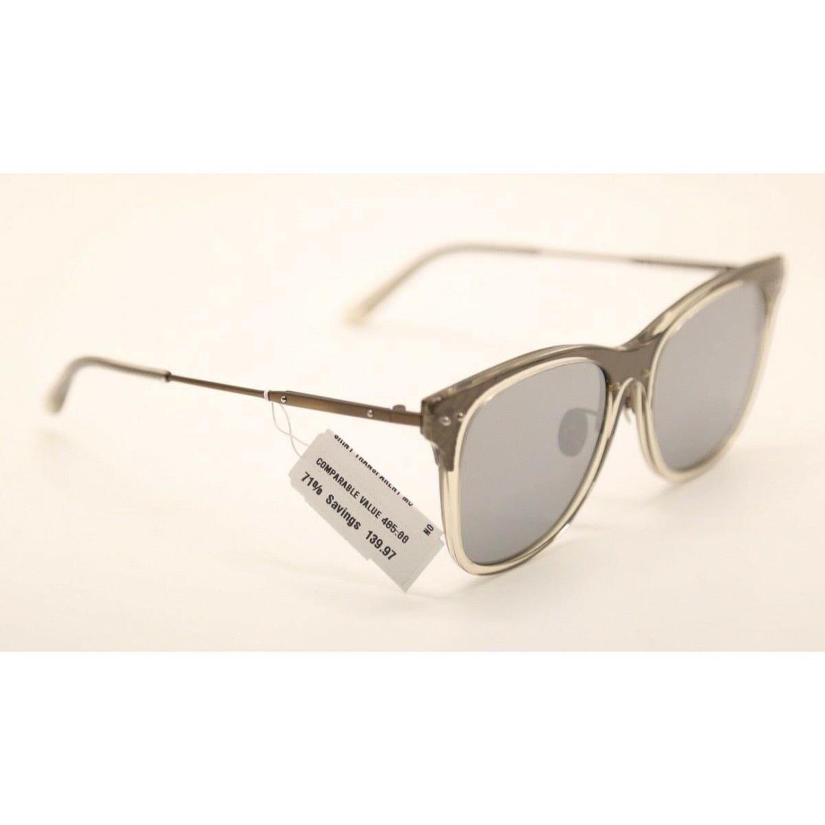 Bottega Veneta BV0151S 003 Shiny Transparent Grey/brown Lens Sunglasses 888