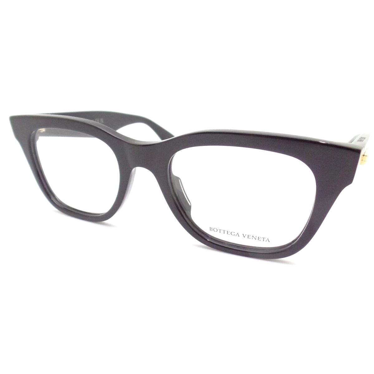 Bottega Veneta BV1155O 001 Black 50mm Frames Eyeglasses