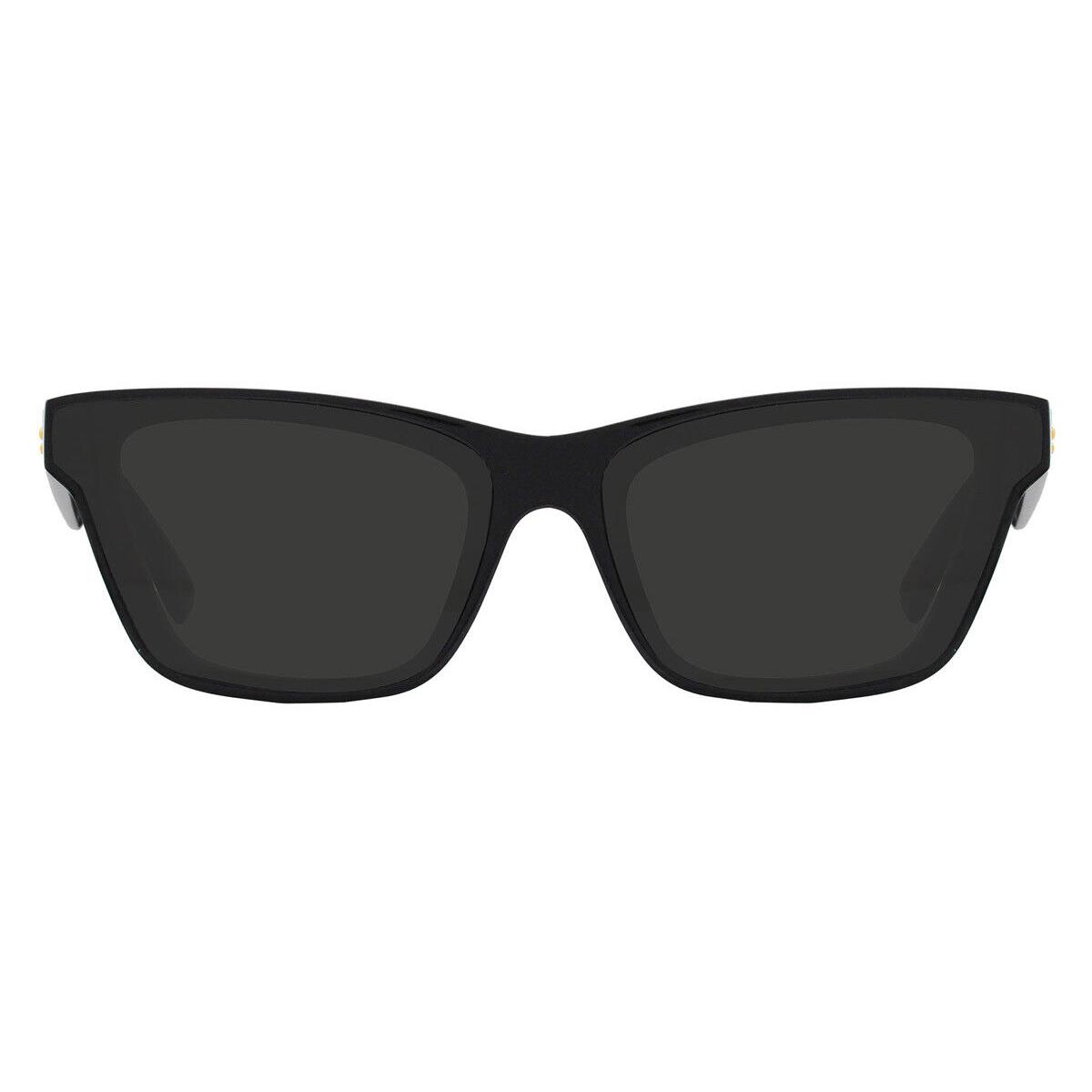 Bottega Veneta BV1119S Sunglasses Unisex Black Geometric 64