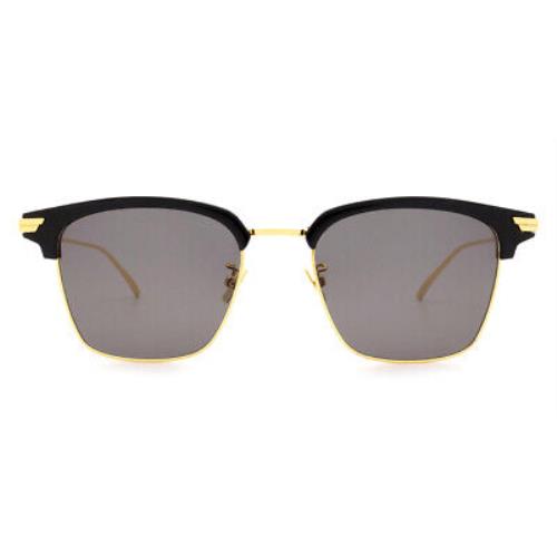 Bottega Veneta BV1007SK Men Sunglasses Square Gold Black Grey 54
