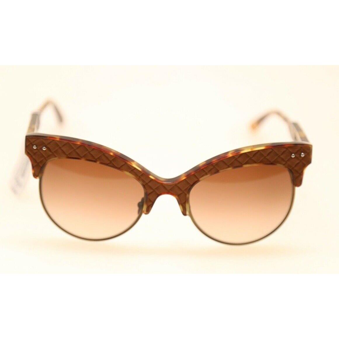 Bottega Veneta BV0014S 005 Brown Havana/brown Gradient 52mm Sunglasses 434