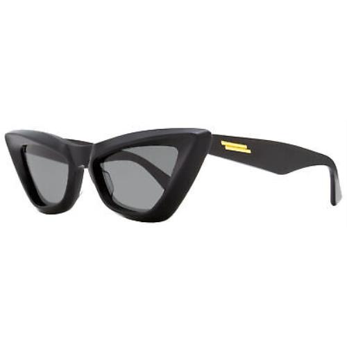 Bottega Veneta Cateye Sunglasses BV1101S 001 Black/gold 53mm 1101