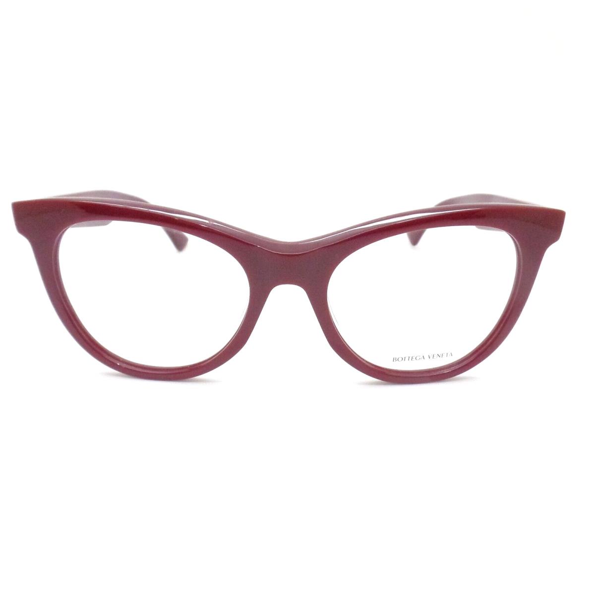 Bottega Veneta BV1064O 003 Burgundy 52mm Frames Eyeglasses