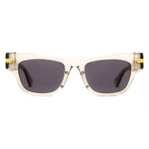 Bottega Veneta BV1122S Sunglasses Women Beige Square 51mm