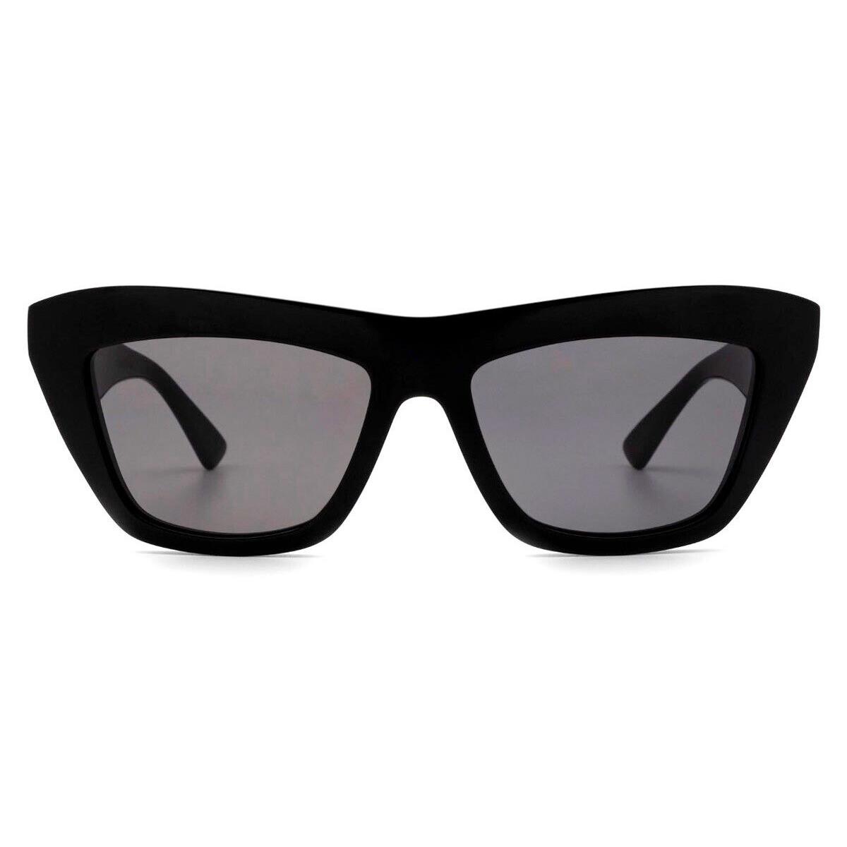 Bottega Veneta BV1121S Sunglasses Unisex Black Geometric 55