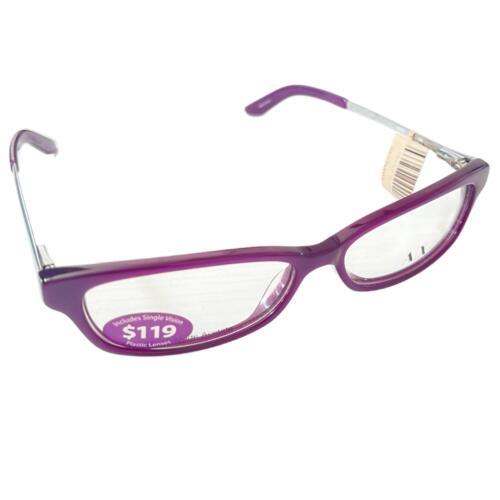 Armani Exchange AX 239 AY2 Purple Metal Womans Frame Eyeglasses 52-14-135