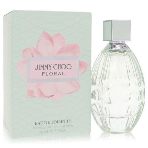 Jimmy Choo Floral Perfume By Jimmy Choo Eau De Toilette Spray 3oz/90ml For Women