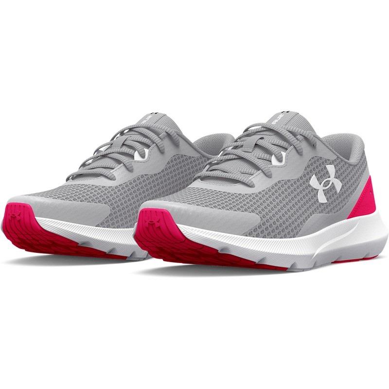 Under Armour 3024894 Women`s UA Surge 3 Running Athletic Training Gym Shoes Halo Gray