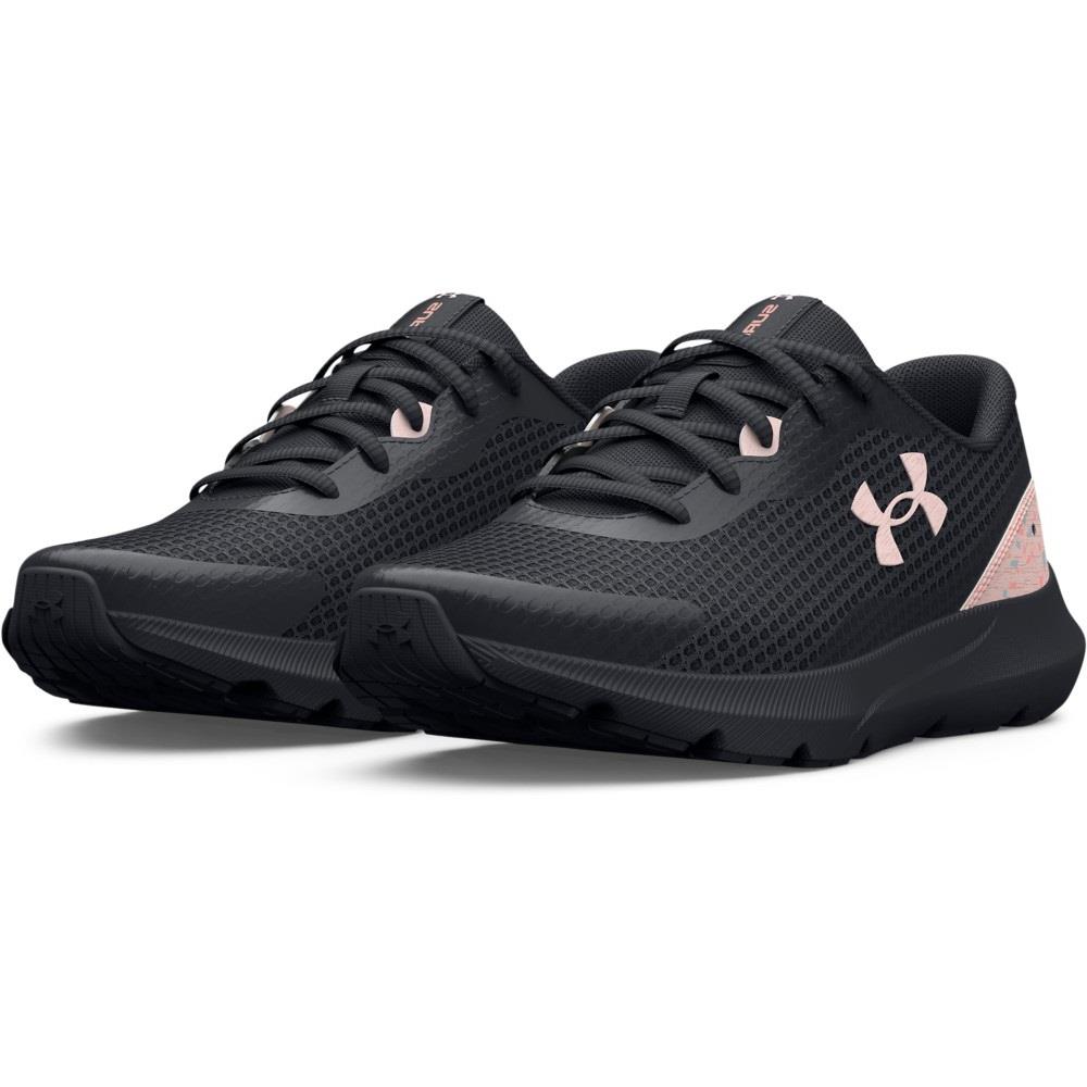 Under Armour 3024894 Women`s UA Surge 3 Running Athletic Training Gym Shoes Jet Gray