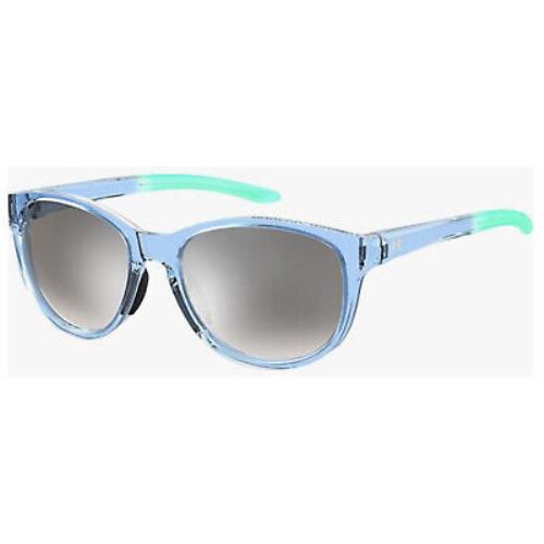 Under Armour Unisex Breathe Oval Sunglasses Isotope/azure Frame/silver Lens - Blue/Green/Silver, Frame: Blue, Lens: Silver