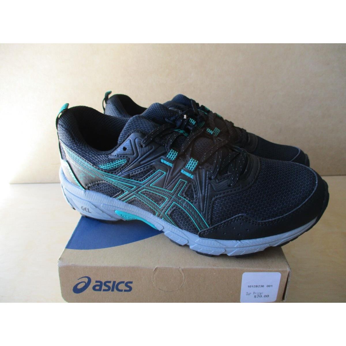 Asics Womens Gel-venture 8 Black Baltic Jewel Running Shoes Size 6.5 1012b230