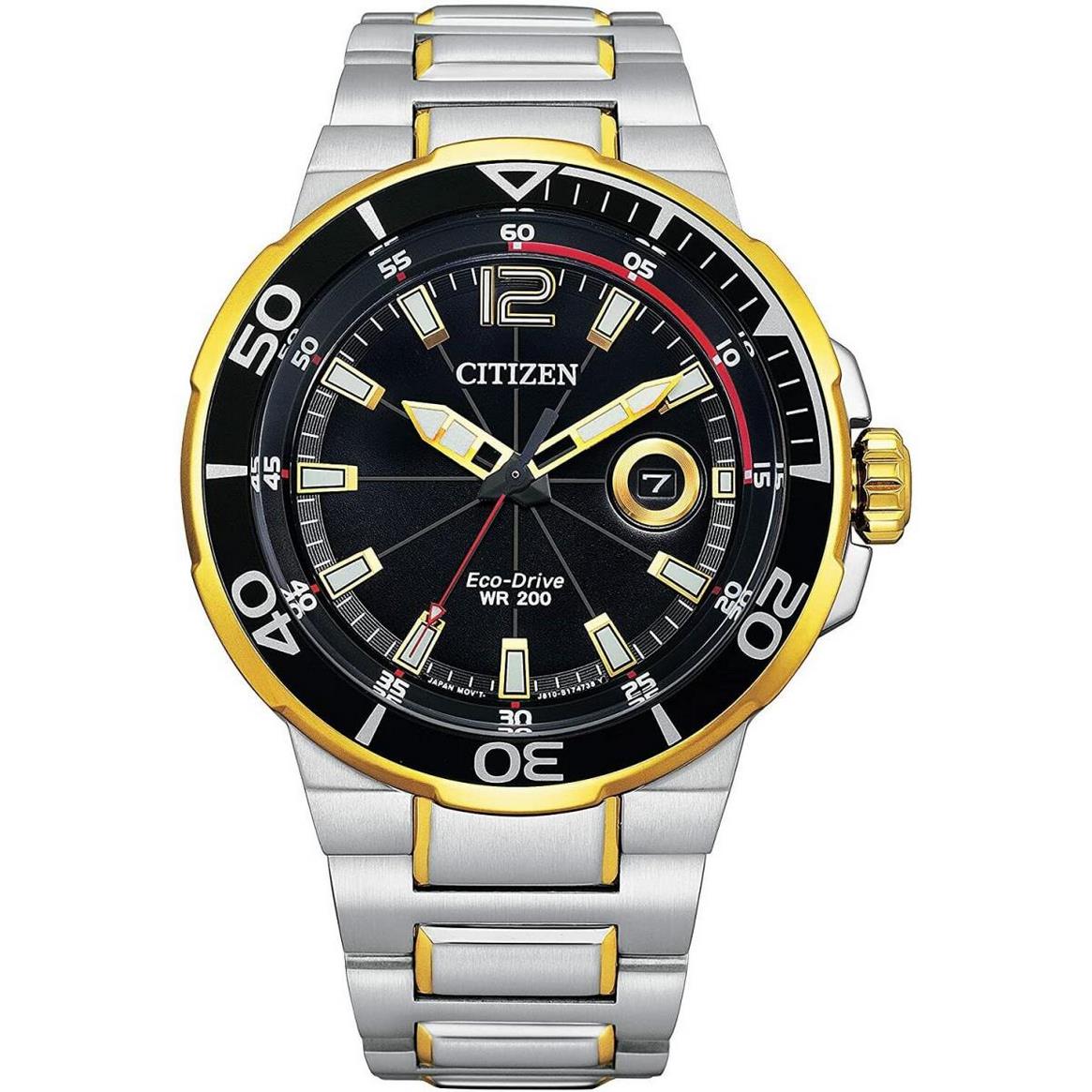 Citizen Endeavor Eco-drive AW1426-59E Stainless Steel Dual Tone Men`s Watch