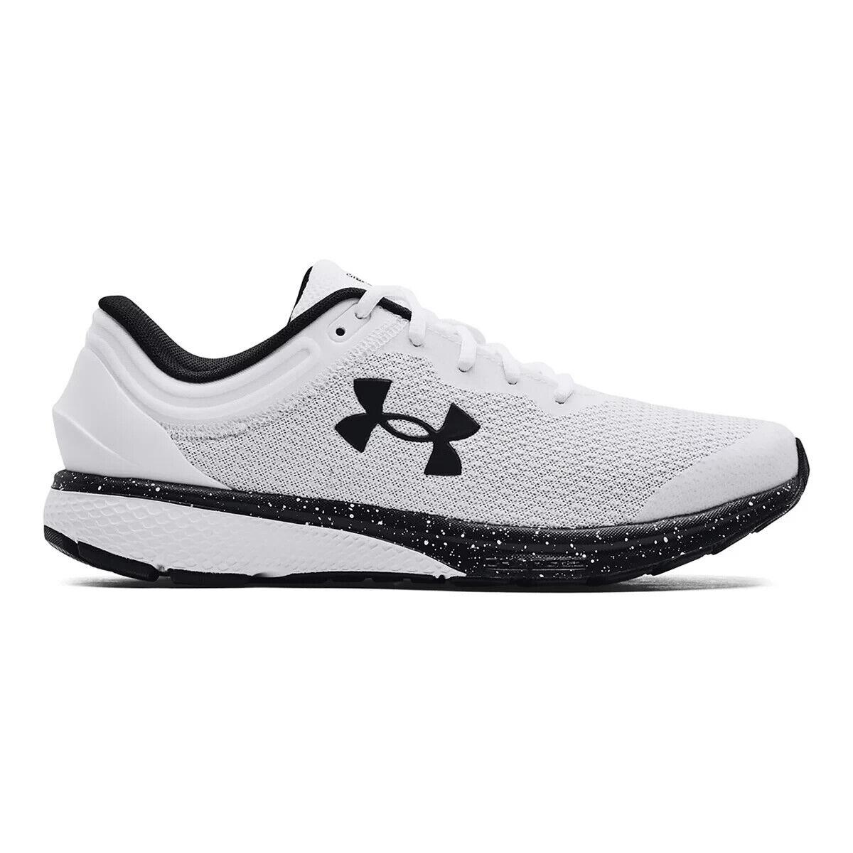 Under Armour Charged Escape 3 Men`s Running Shoes Size 14 Black White w Box