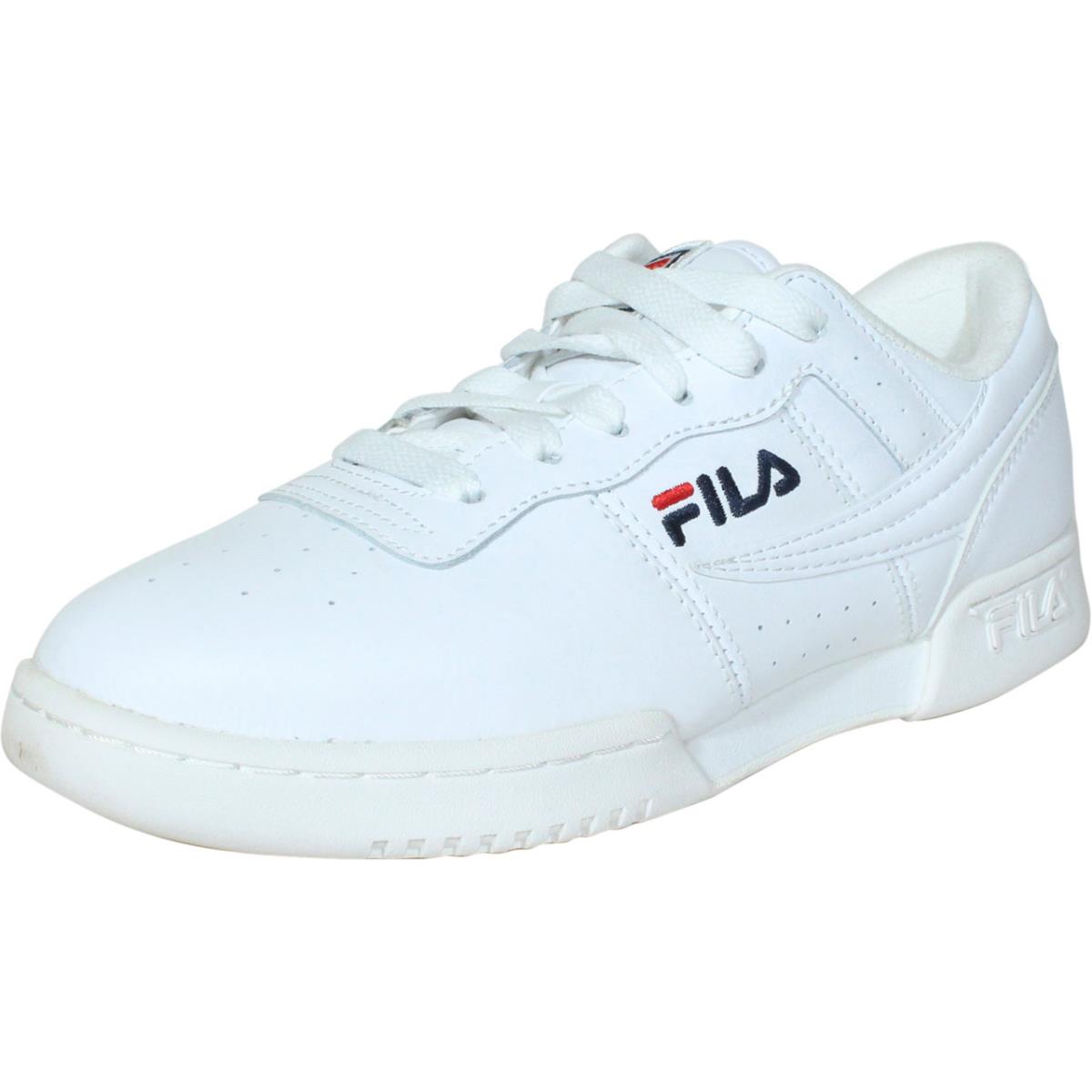 Fila Original Fitness Fitness Sneakers Men`s Shoes White/White/Navy-Red