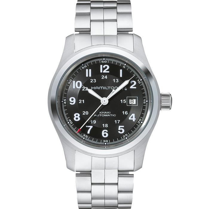 Hamilton Khaki Field Black Dial Men`s Watch H70515137