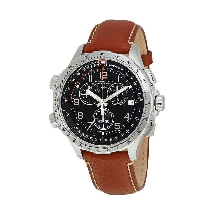 Hamilton X-wind Chronograph Black Dial Men`s Watch H77912535