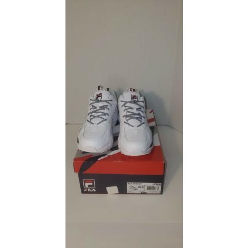 Fila Ray Tracer Men`s Shoes White-fila Navy-fila Red 1RM00661-10.5