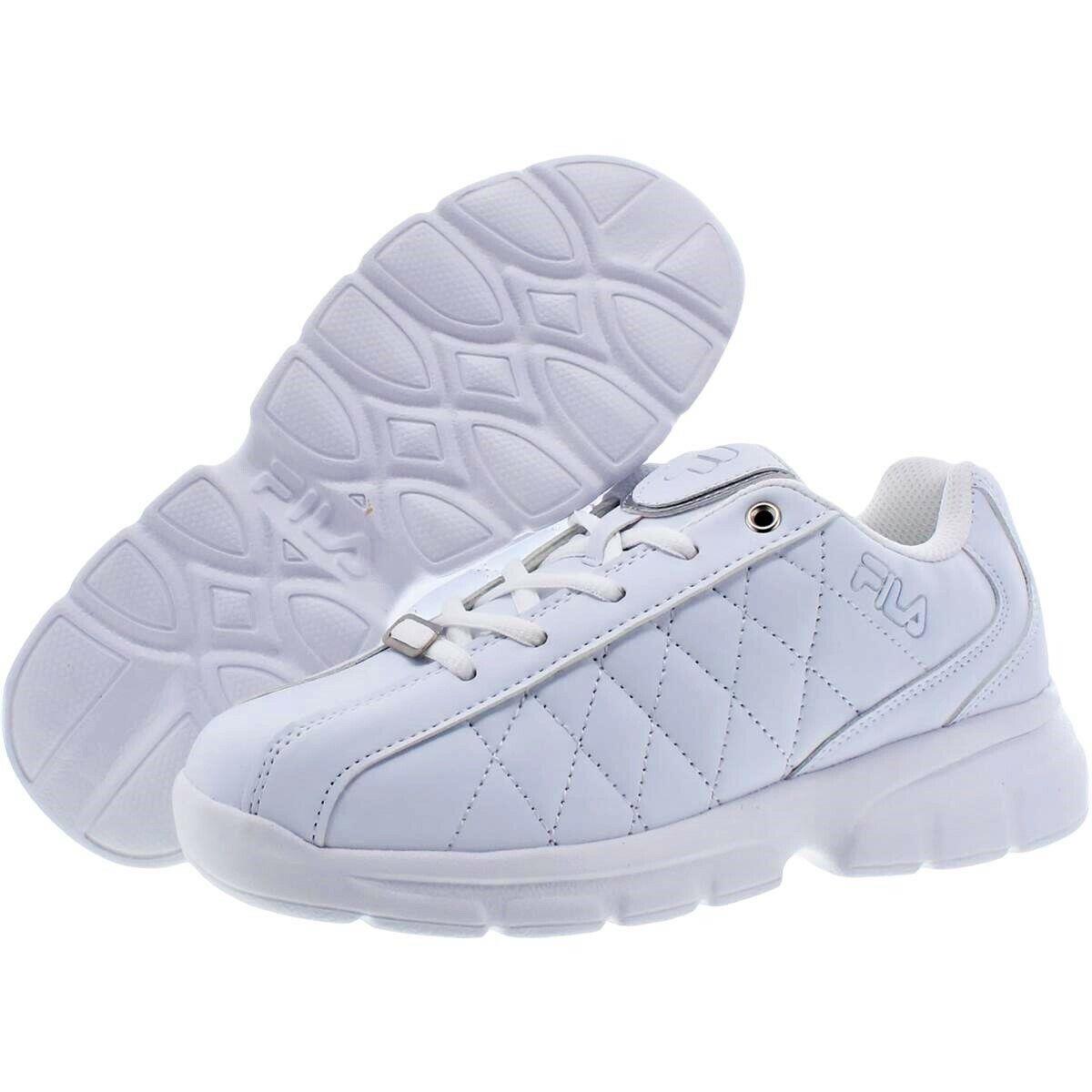Fila Womens Fulcrum 3 Leather Quilt Fashion Sneakers Shoes SZ 9 M