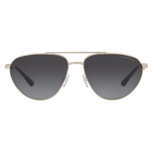 Emporio Armani EA2125 Men Sunglasses Aviator 60mm