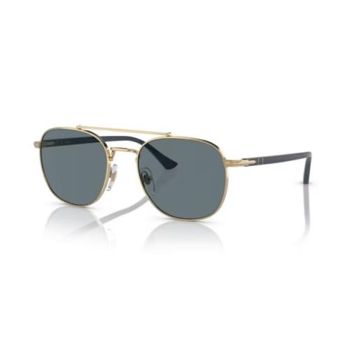 Persol 0PO1006S 515/3R Gold/dark Blue Polarized Unisex Sunglasses