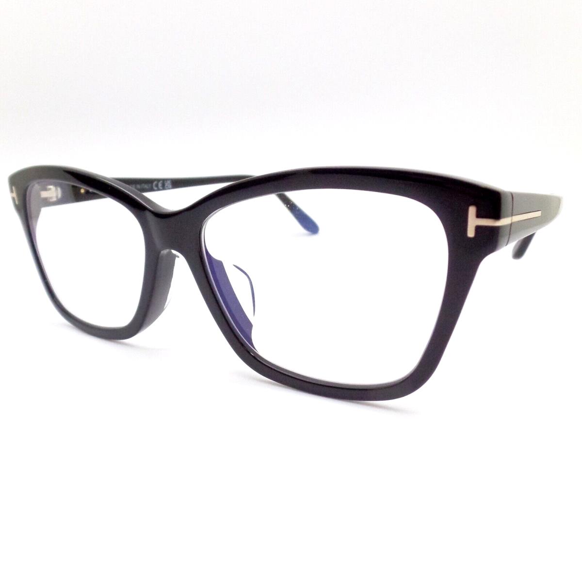 Tom Ford FT 5597 F B 001 Black 54mm Blue Block Frames - Tom Ford eyeglasses  - 065732333512 | Fash Brands