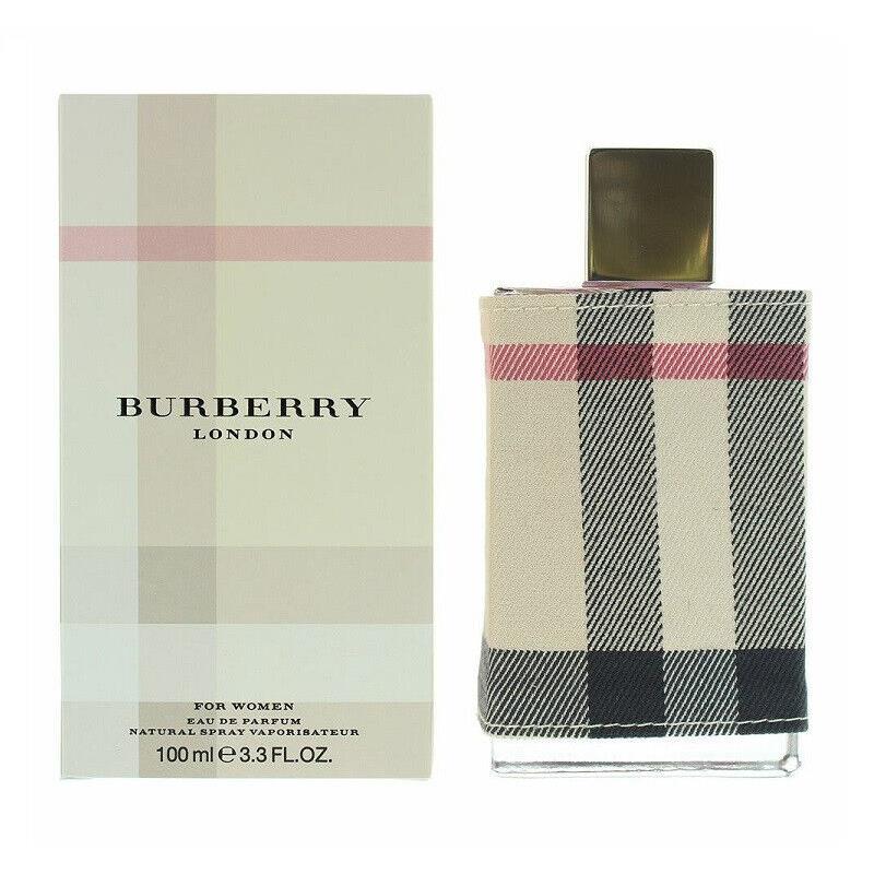 Burberry London Fabric Women 3.3 3.4 oz 100 ml Eau De Parfum Spray Packaging