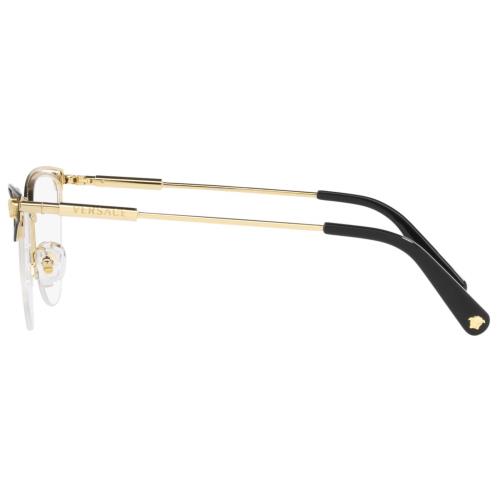 Versace Rx Eyeglasses VE 1280-1433 Gold/black W/demo Lens 55mm